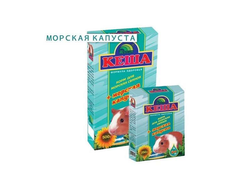 Корм Кеша для морских свинок 500 г с морской капустой