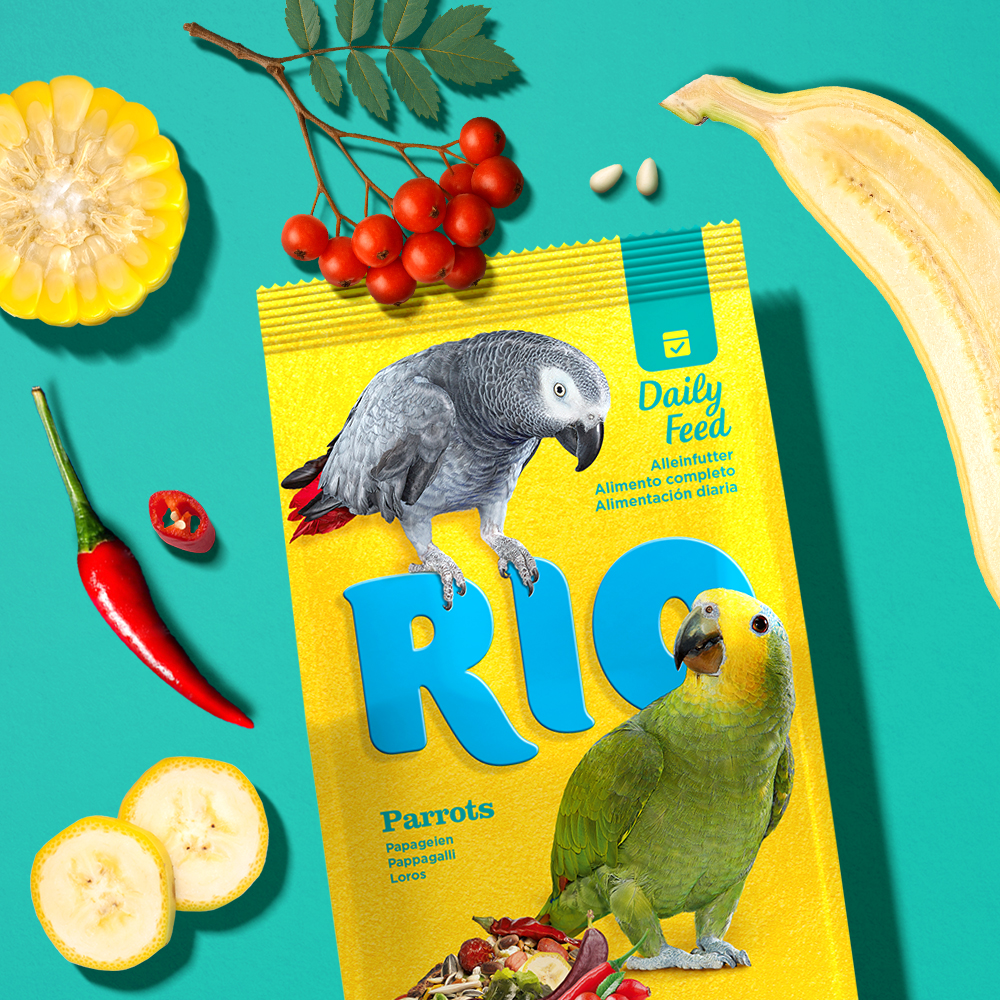 RIO Корм для крупных попугаев, 500 гр. 2