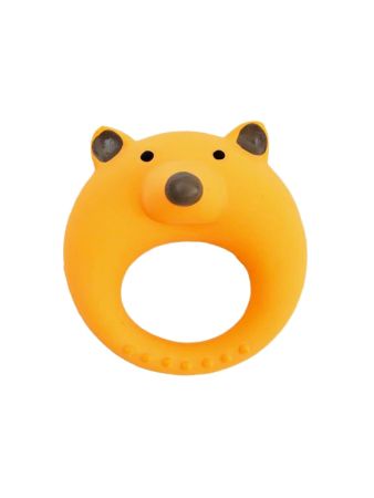 Игрушка для собак ZooOne Кольцо Лиса 11см латекс