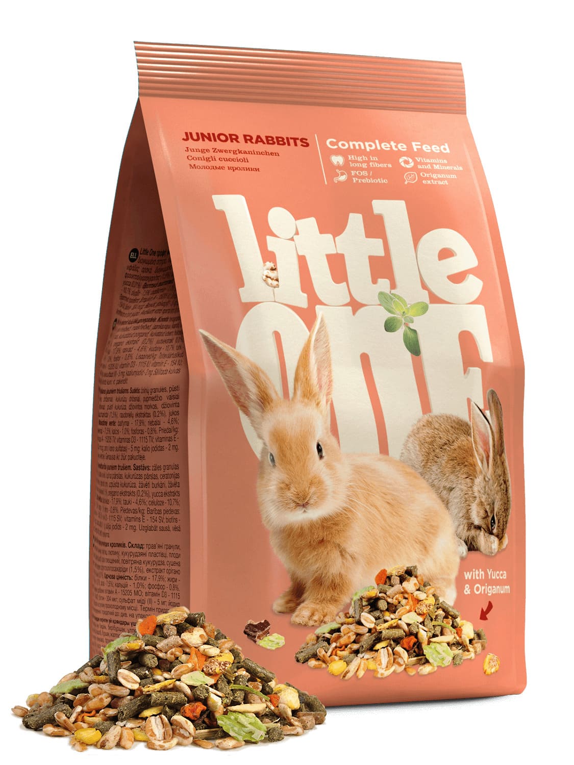 LITTLE ONE JUNIOR RABBITS корм для молодых кроликов