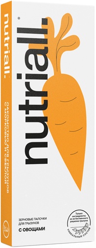 Лакомство для грызунов NUTRIALL палочки с овощами