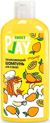 Шампунь для кошек и собак ANIMAL PLAY Sweet увлажняющий Тропический манго (300 мл)