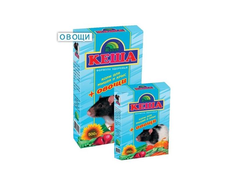 Корм Кеша для крыс и мышей 500 г
