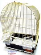 Клетка GC A100 для птиц 30 x 23 x 39 см, золото