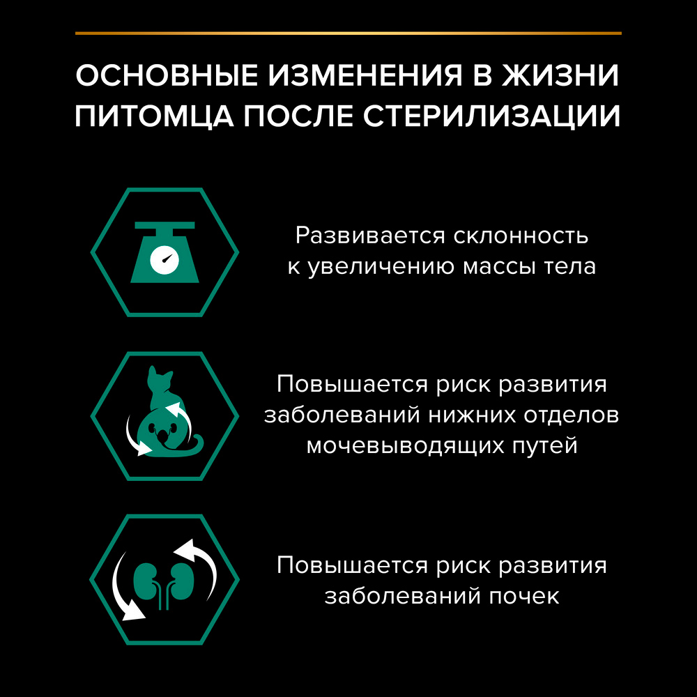 PRO PLAN® Sterilised Maintenance Влажный корм (пауч) для взрослых стерилизованных кошек и кастрированных котов, с уткой в соусе, 85 гр. 3
