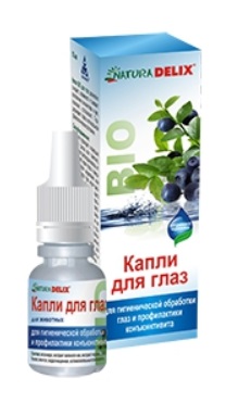 Капли глазные DELIX NATURA BIO гигиенические