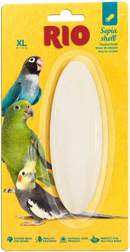 RIO SEPIA SHELL XL кость сепии для средних и крупных попугаев 25 гр (1 шт)