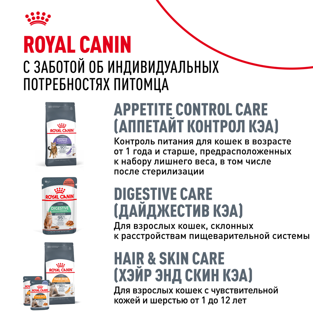 Royal Canin Urinary Care Влажный корм (пауч) для поддержания здоровья мочевыделительной системы у взрослых кошек, в соусе, 85 гр. 10